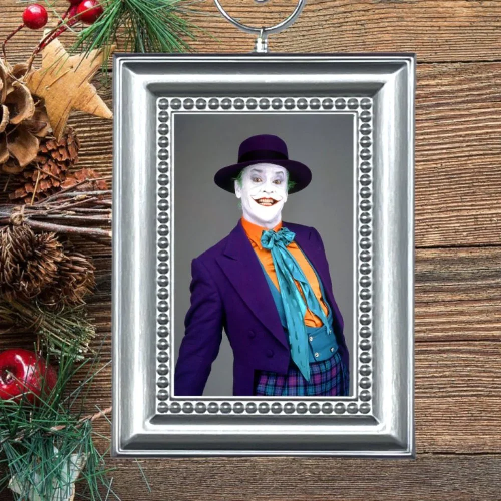 The Joker Batman Supervillain Christmas‎ Tree Ornament